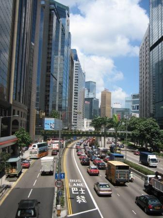 Trafiken i Hong Kong